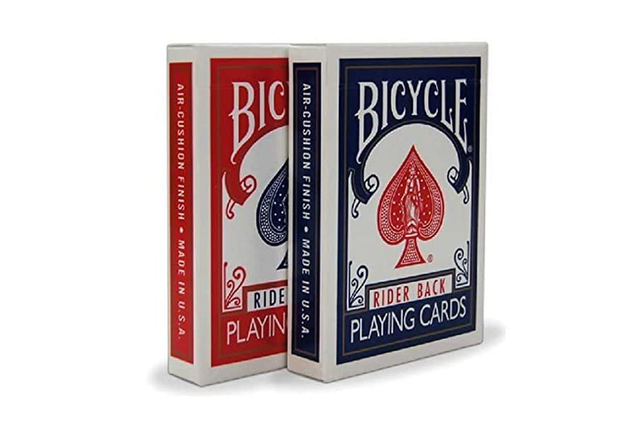 Bicycle Poker Rider Back Card Games for Camping