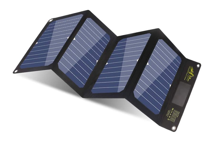 Big Blue Slim Portable Solar Panels for Camping