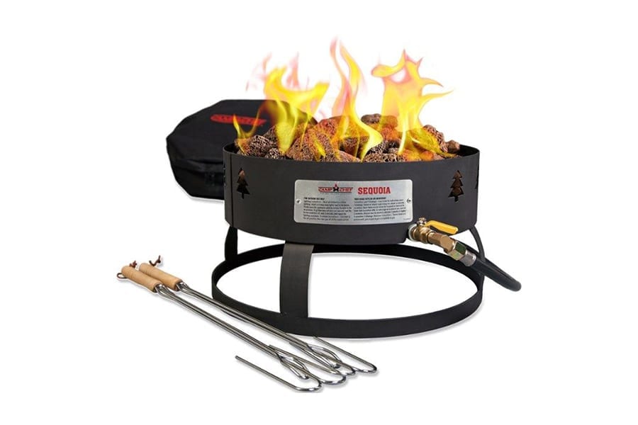 The Best Portable Fire Pits For Camping, Standard Campground Fire Pit Size