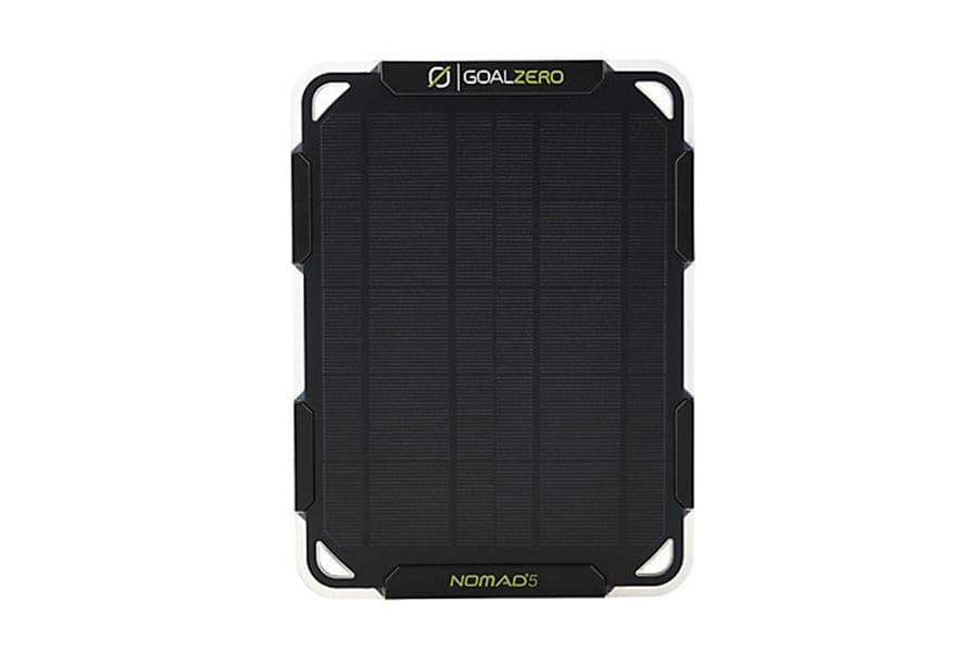 Goal Zero Nomad 5 Portable Solar Panels for Camping