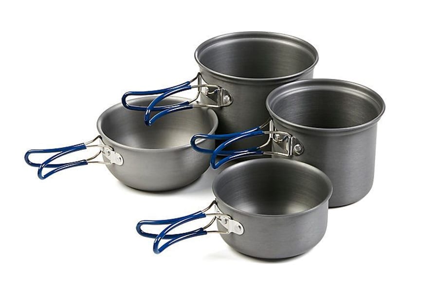 LITHIC 4-Piece Backpacking Cook Set Cookwares