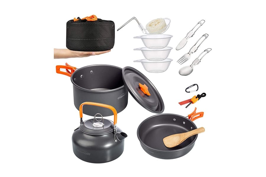 Overmont Camping Mess Kits