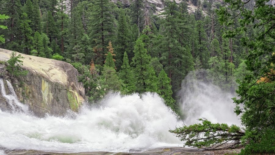 Mist Falls at Sequoia and Kings Canyon National Park