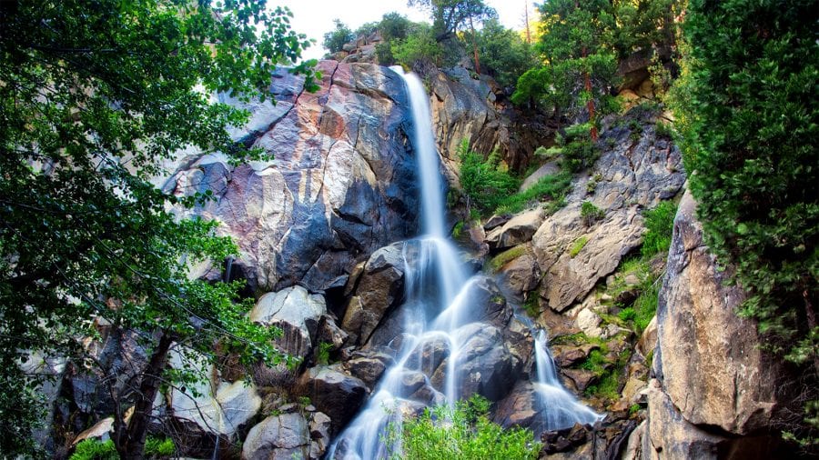 Waterfalls at Sequoia and Kings Canyon National Parks