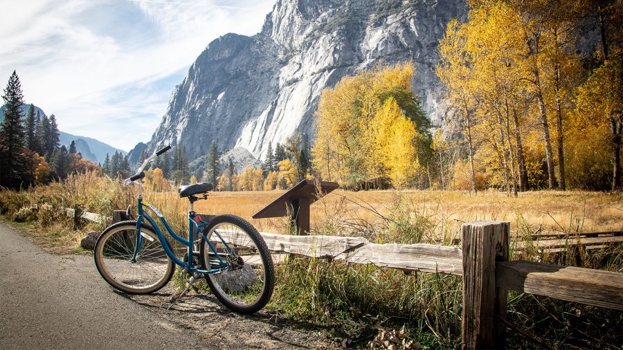 Biking at Yosemite National Park