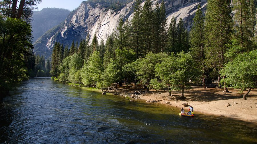 Raft the Merced River at Yosemite National Park