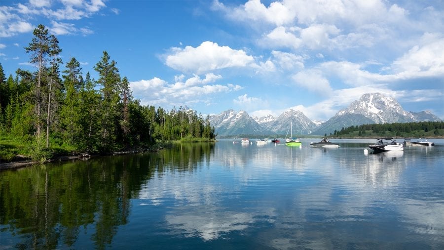 Go on a Boat Ride at Grand Teton National Park