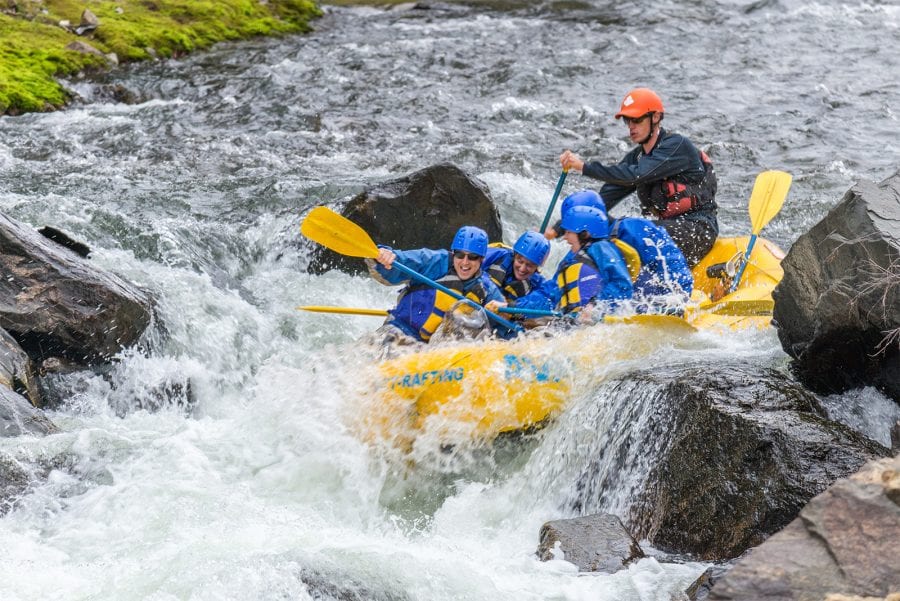 Rafting in Rocky Mountain