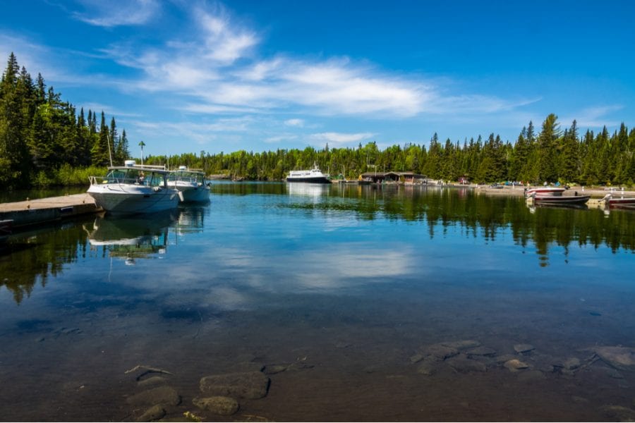 Isle Royale National Park in michigan
